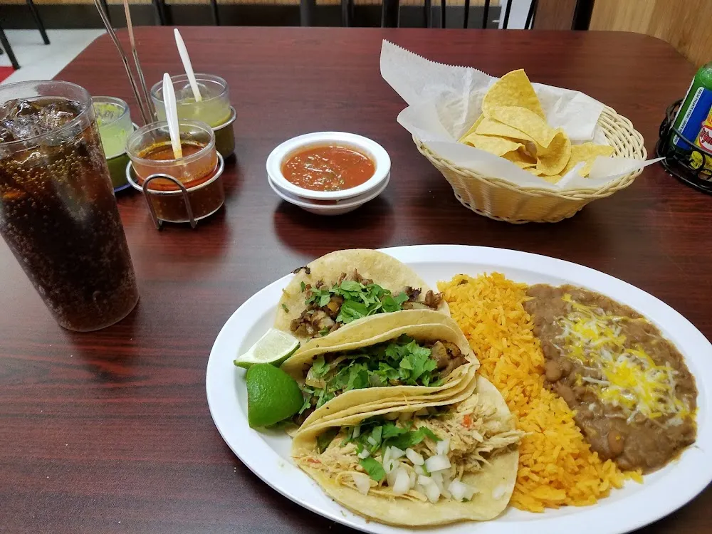 Lengua Taco Plate